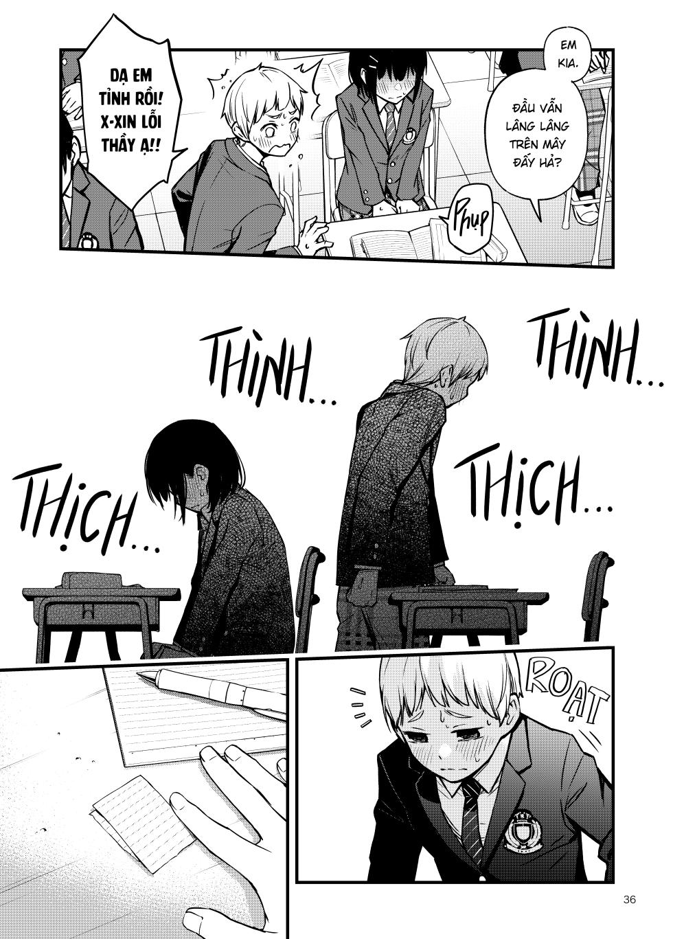 [Dojiro Books (Dojiro)] Shojo ga Doutei to no Hatsutaiken de Mezamechau Hanashi |  Cặp Đôi Trong Trắng Giờ Đã Được "Khai Sáng" Sau Khi Trao Nhau Lần Đầu #1 [Tiếng Việt][NaJung Translation] - Page 36
