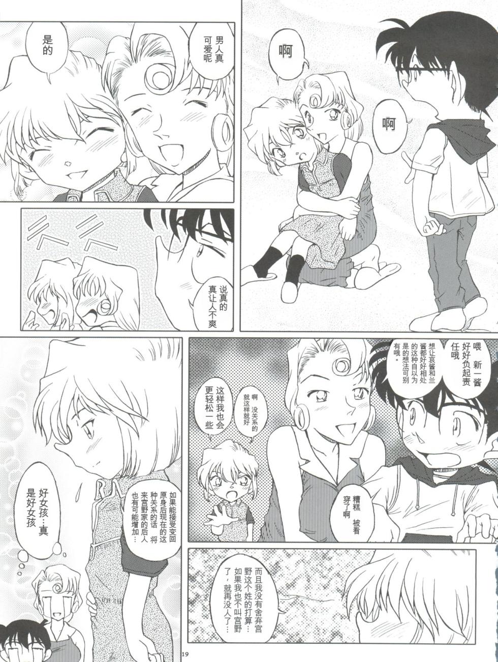 (CT4) [Studio Empty (Nishi)] Zoku Ai no Arashi Ai no Sanka (Detective Conan) [Chinese] - Page 19