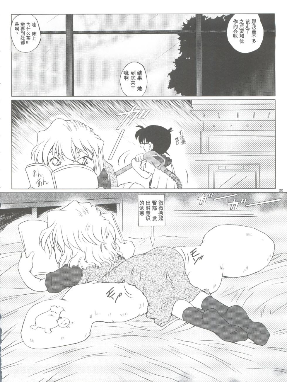 (CT4) [Studio Empty (Nishi)] Zoku Ai no Arashi Ai no Sanka (Detective Conan) [Chinese] - Page 20