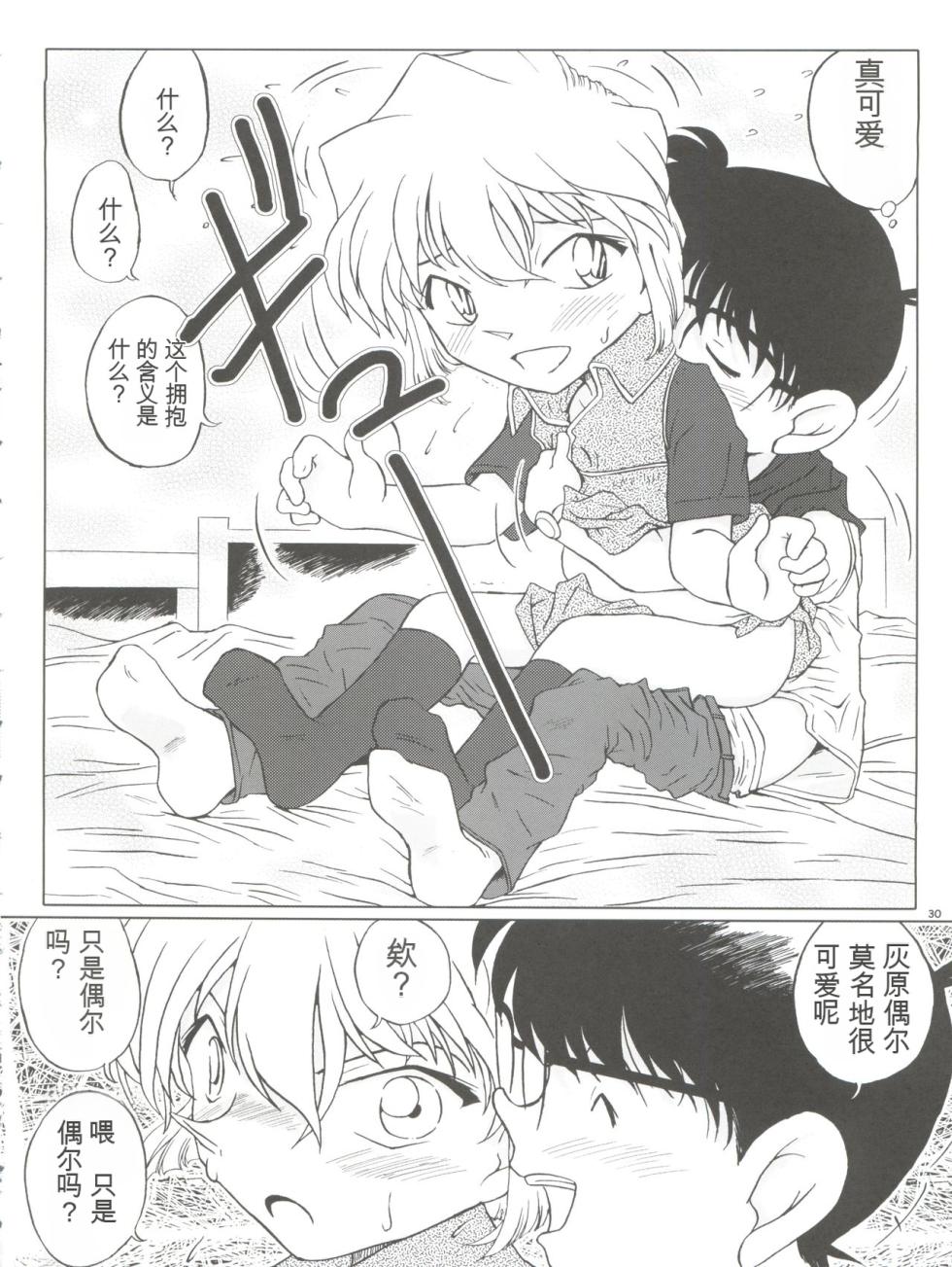 (CT4) [Studio Empty (Nishi)] Zoku Ai no Arashi Ai no Sanka (Detective Conan) [Chinese] - Page 30