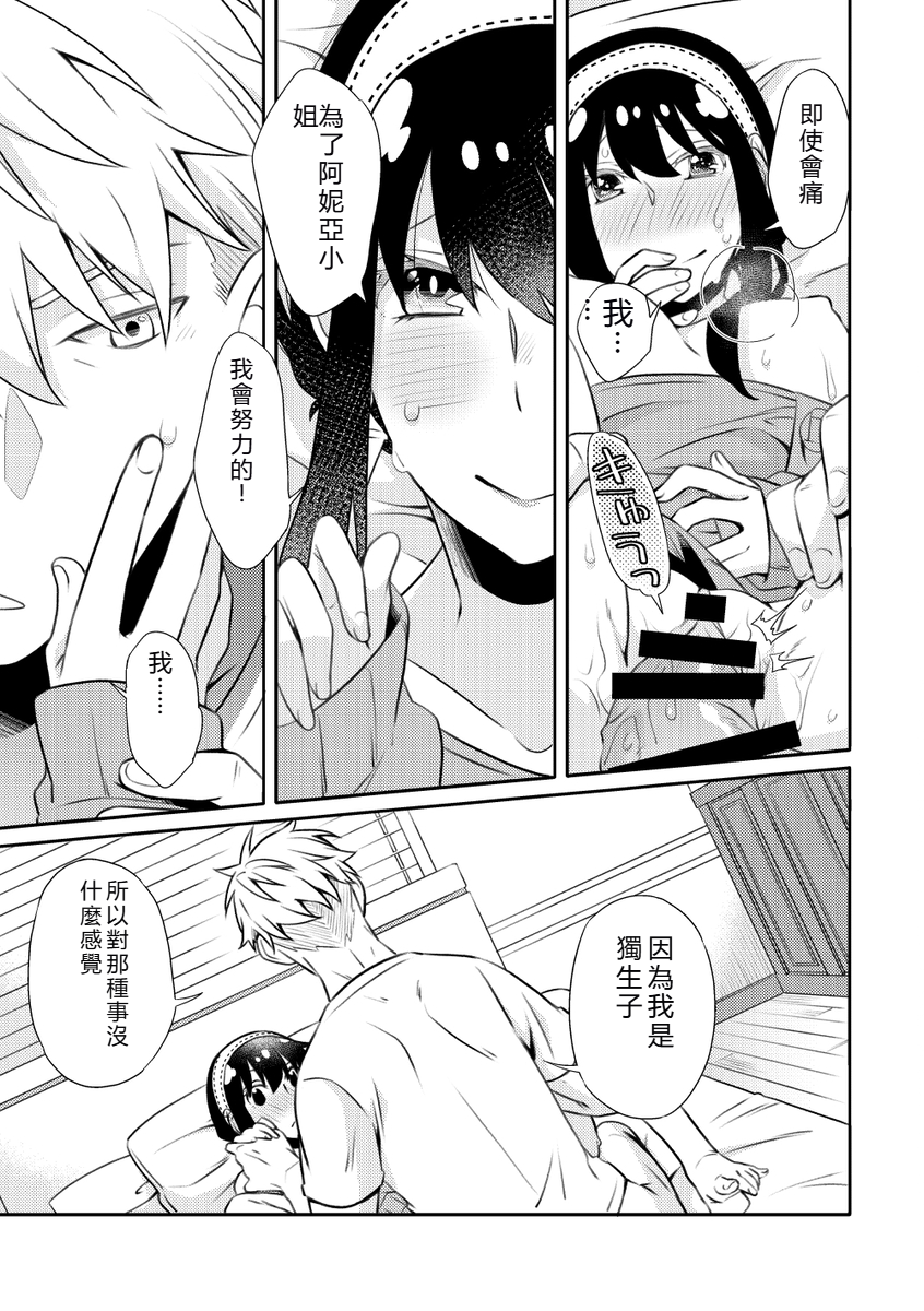 (C102) [Ichinichi Sanjou (Kamimiya)] Forger Fusai no Kozukuri Mission!!!!! (SPY x FAMILY) [Sample] - Page 12