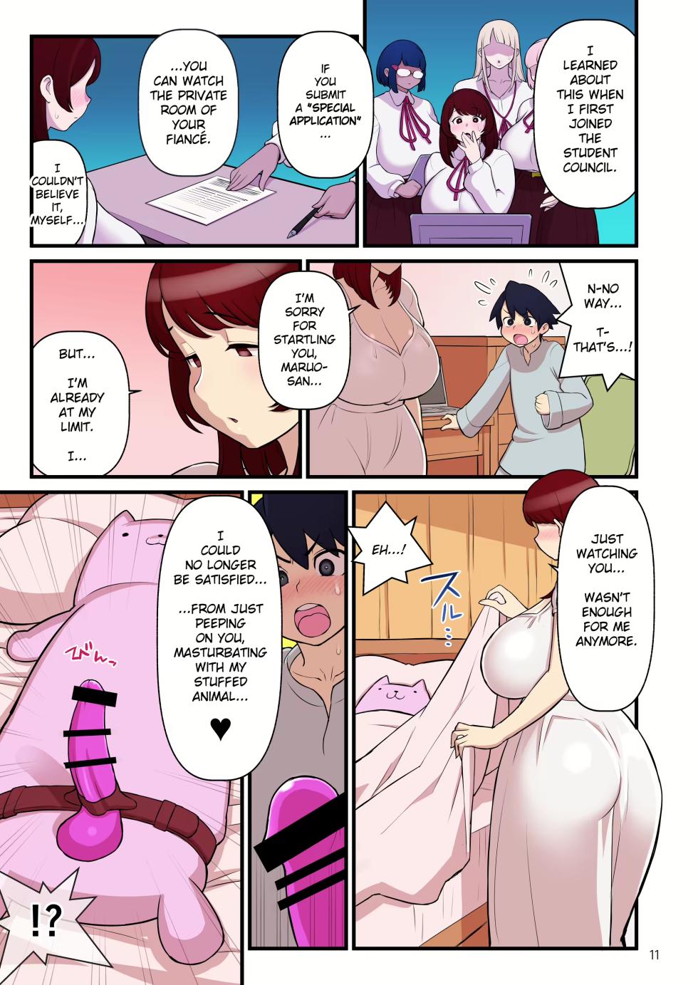 [Kakuzatou] Iinazuke Gakuen FILE: 01 "Hajimete Soine" Hen | Fiance(e) Academy FILE: 01 "First Time Sleeping Over" + Iinazuke Gakuen FILE: 02 "Futatabi Yuwaku" Hen | The Fiancé Academy FILE: 02 "Second Seduction" [English] - Page 12