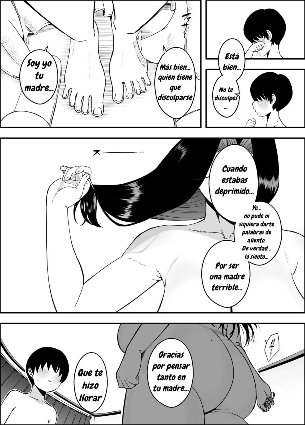 [Senaka] Musuko no Okagede, SEX ga Daisuki ni Naremashita 1｜Gracias a mi Hijo he Aprendido a Amar el Sexo Capítulo 1 [Spanish] [Wolfban] - Page 12