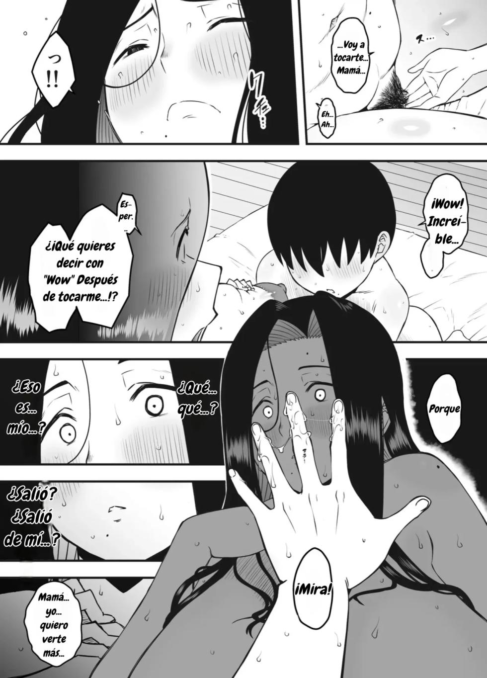 [Senaka] Musuko no Okagede, SEX ga Daisuki ni Naremashita 1｜Gracias a mi Hijo he Aprendido a Amar el Sexo Capítulo 1 [Spanish] [Wolfban] - Page 28