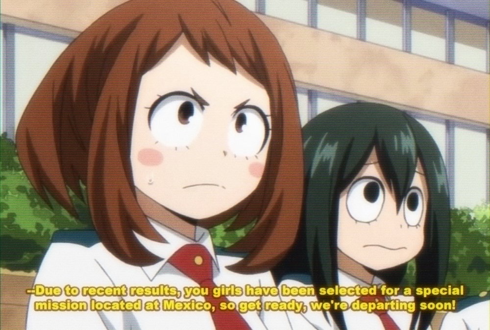 [angelauxes] Ochaco And Tsuyu Meet Pancho v2 - Page 3
