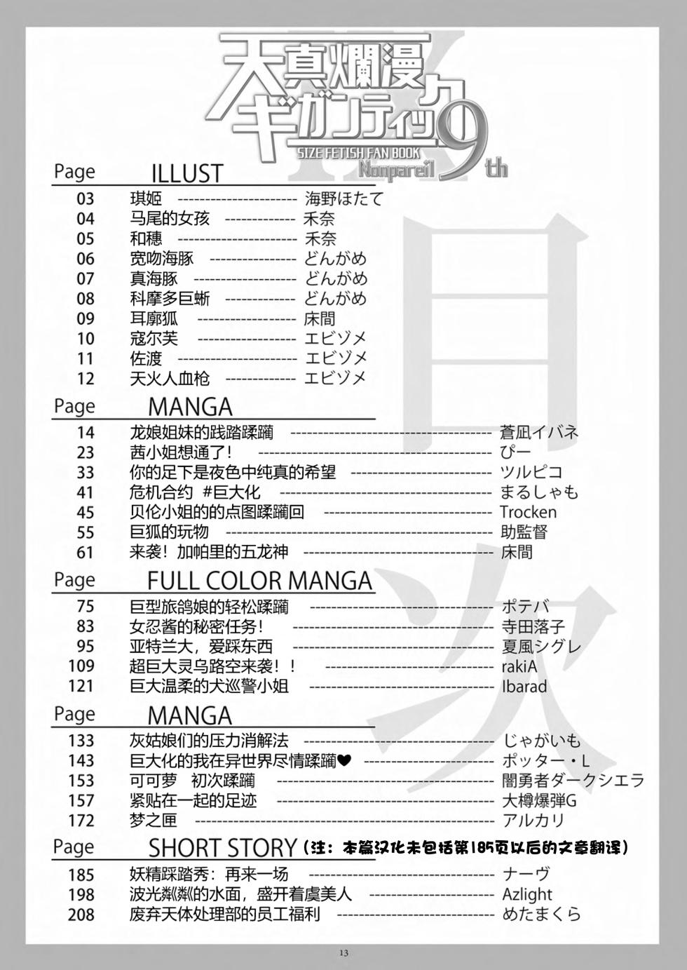 [CalmBlue (Various)] Tenshin Ranman Gigantic 9th (Various) [Chinese] [Digital] - Page 15