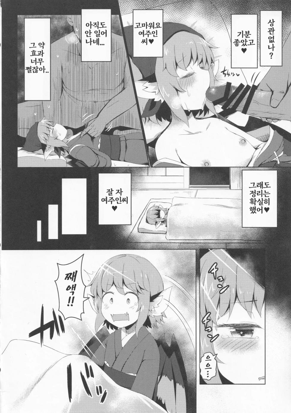 (Reitaisai 19) [Ramen Rice (Razy)] Nemuru Yosuzume Ato o Nigosareru (Touhou Project) [Korean] [미필 파시스트] - Page 20