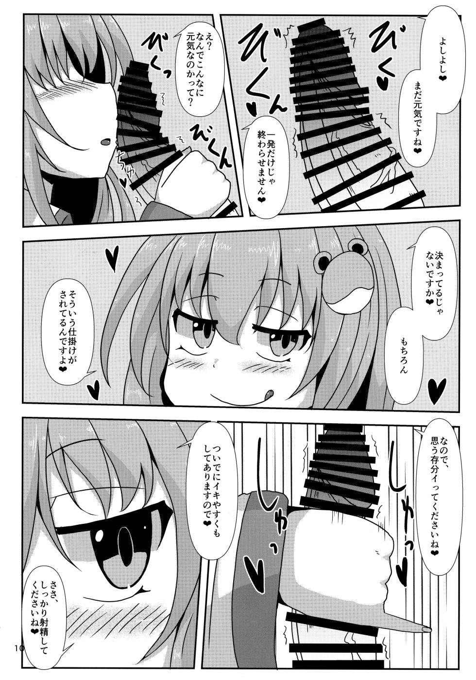 (Kouroumu 16) [Gotakichi's Entitled 2-base hit! (Various)] Touhou Chakui Bukkake Goudou (Touhou Project) - Page 9