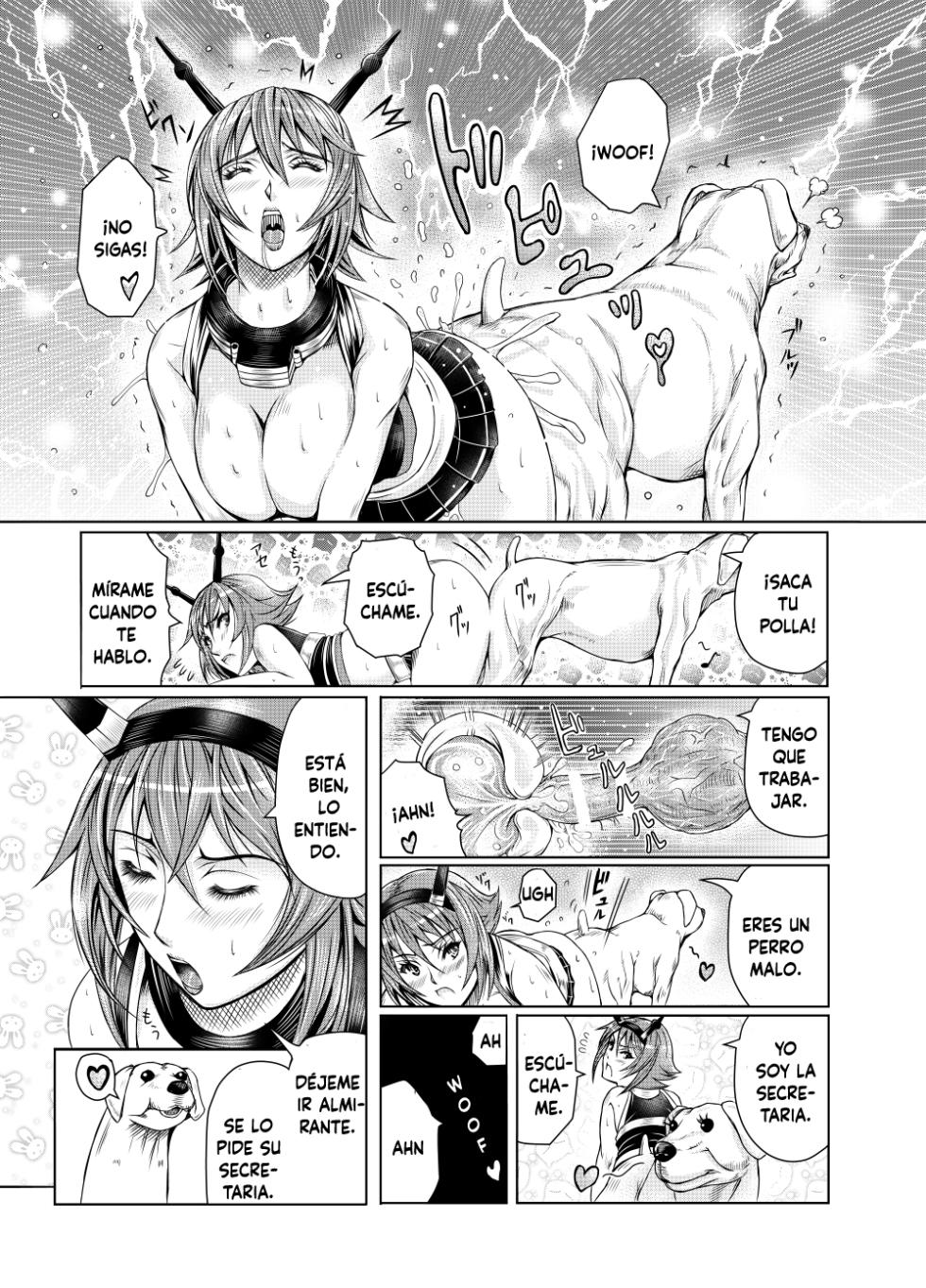 [LUCRETiA (Hiichan)] Ken-Jyuu Dai Yon Kan Ware, Gouchin seri--!! (Kantai Collection -KanColle-) [Spanish] - Page 40