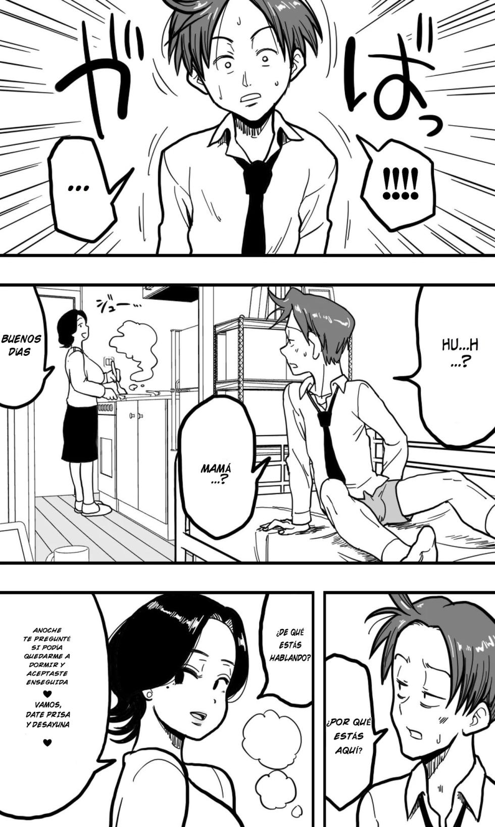 A drunk son mistook his own mother's huge breasts for a brothel and ended up groping them. - Page 29