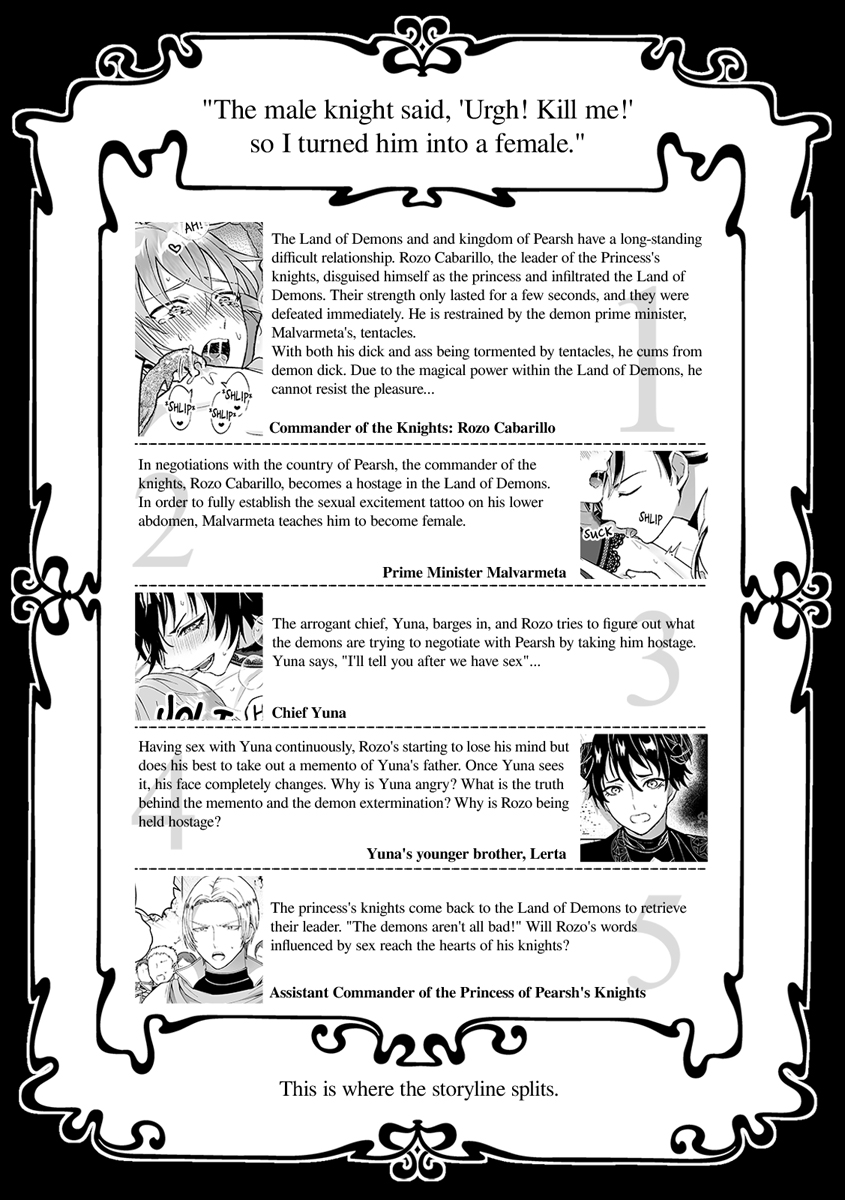 [TINGA (Kochinko)] A Male Knight Turned Female to be the Demons' Sex Toy - Demon Storyline [English] - Page 3