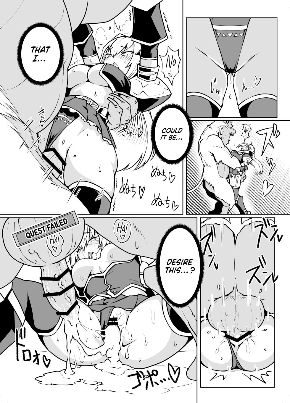 [Avocado Chaya (Yokoshima Koishi)] The Strongest Legend Rasta Hunter, Natasha-san, Suffers Yet Another Defeat Today After All-Out Mating with a Low-Tier Monster Conga (Monster Hunter Frontier) [English] [NudeSalad] [Digital] - Page 16