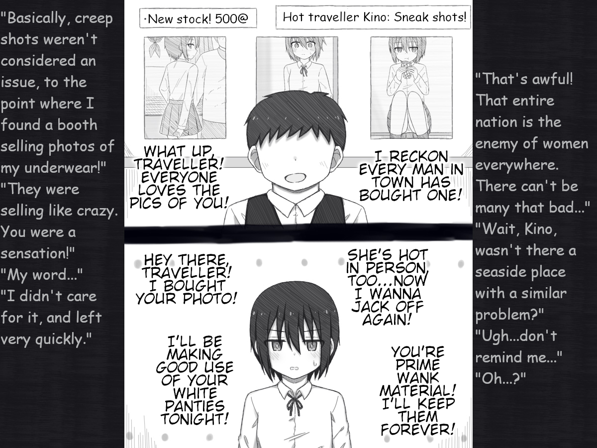 [Rinrin Tokoro (rinrin)] Tabibito-san no Chotto H na Kuni no Kaisou-roku (Kino's Journey) - Page 6