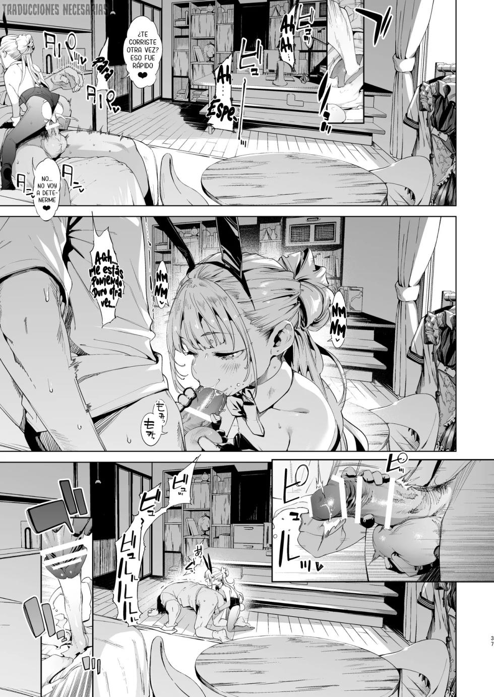 [Mochi-ya (Karoti)] Mesugaki Rina-chan VOL. 3 | Rina-chan, la pequeña provocadora VOL.3 [Spanish] [Traducciones Necesarias] [Digital] - Page 36