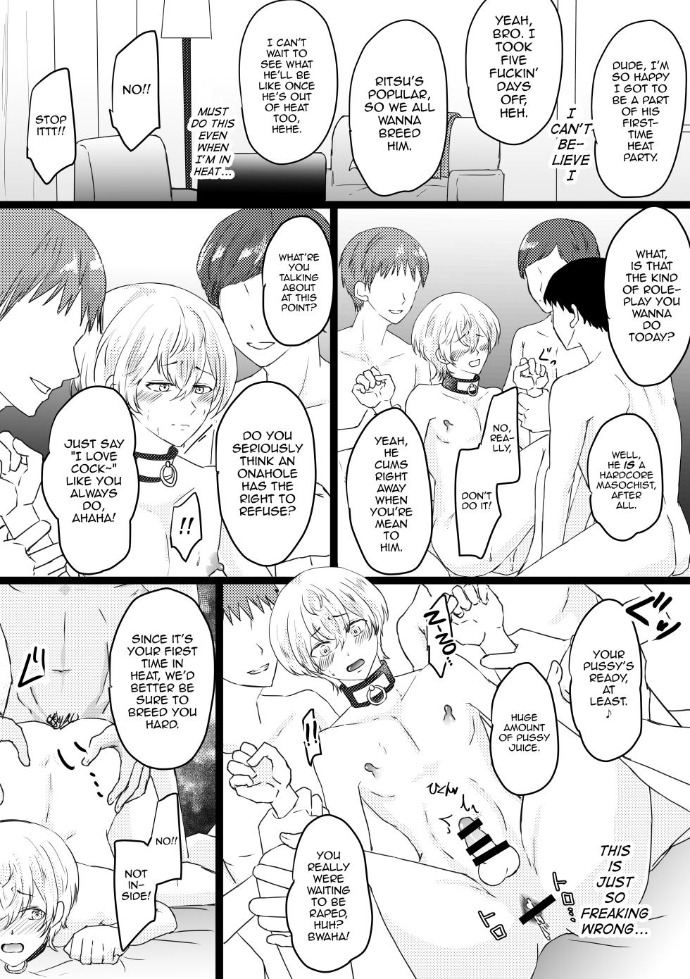 [Mumyou-an] Omega Do○ ~Urareta Basho wa Omega Senmon no Fuuzokuten~ [English] [mysterymeat3] - Page 28