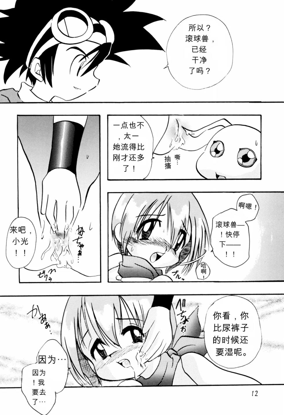 (C57) [Bikkuri Gyouten (Various)] LITTLE LADY (Digimon Adventure) [Chinese] [TSHH] - Page 11