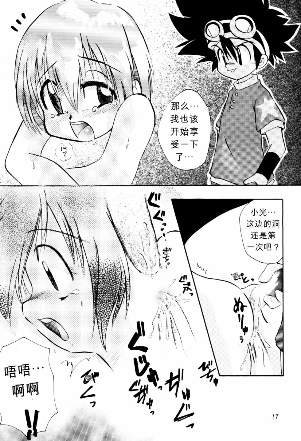 (C57) [Bikkuri Gyouten (Various)] LITTLE LADY (Digimon Adventure) [Chinese] [TSHH] - Page 16