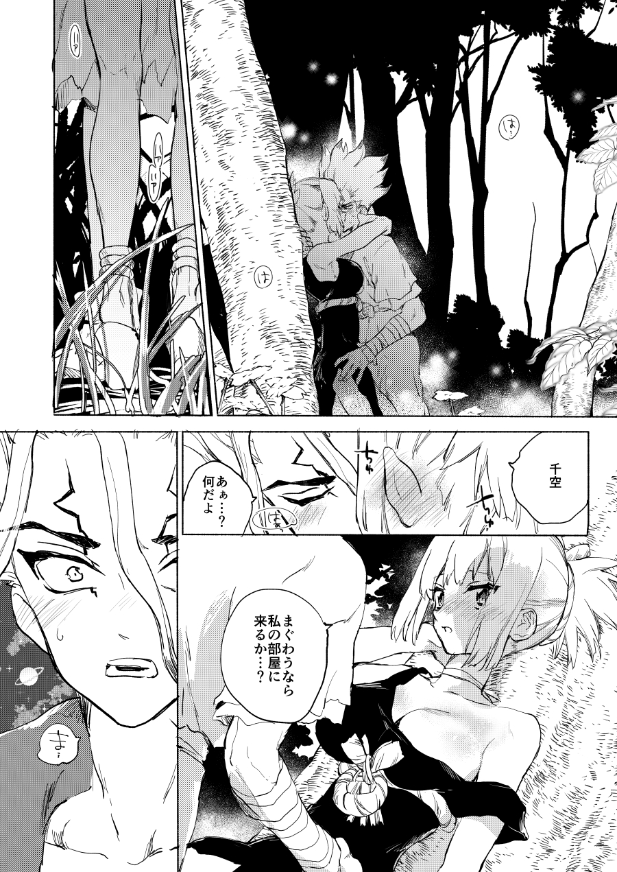 [tcnc (Serizawa Nae)] Sekki Sekai de Mabushii Natsu (Dr. STONE) [Digital] - Page 27