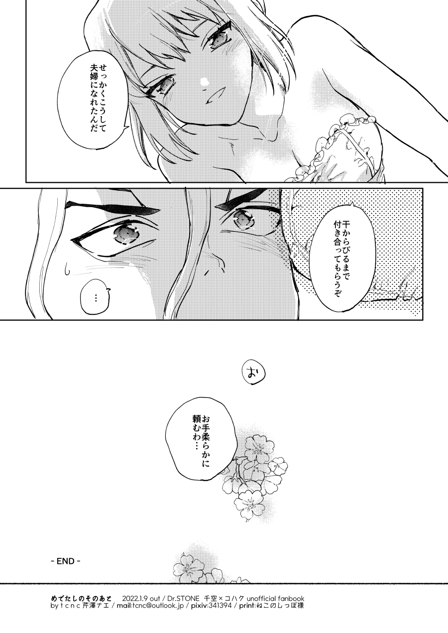 [tcnc (Serizawa Nae)] Medetashi no Sono Ato (Dr. STONE) [Digital] - Page 14