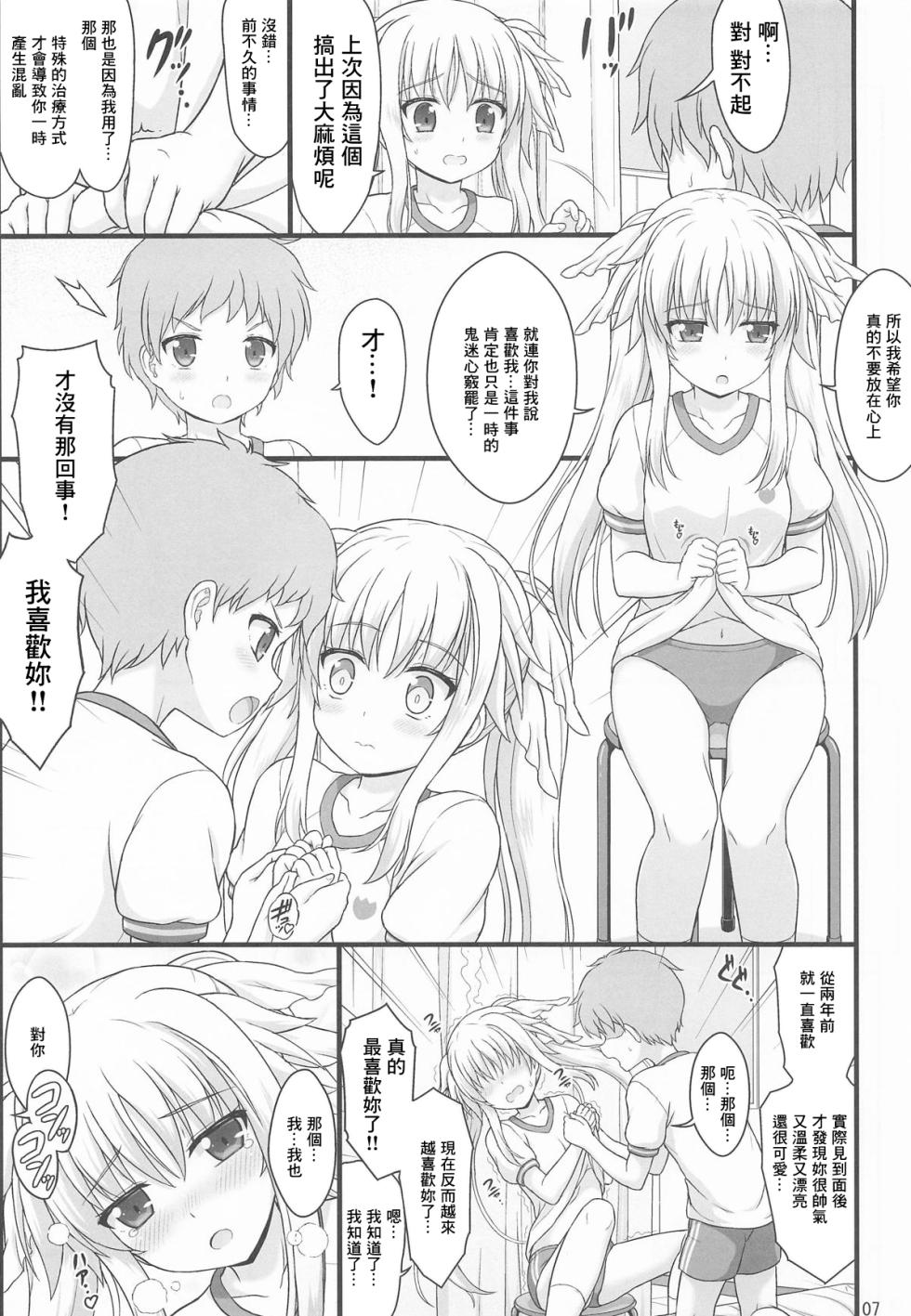 (C105) [Kuchiki no Uro (Enma Koorogi)] Kirei de Yasashikute Chorokute H Sugiru Fate-san (Magical Girl Lyrical Nanoha) [Chinese] - Page 6