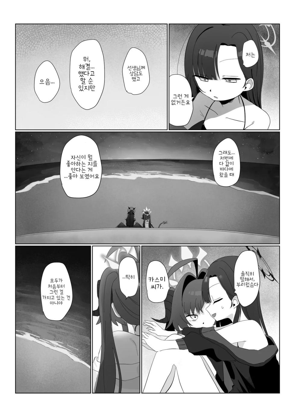 [Moma Jiro Mashimashi (Moma Jiro)] Nita Mono Doushi no Nare no Hate | 닮은 꼴의 종착역 (Blue Archive) [Korean] [Digital] - Page 6