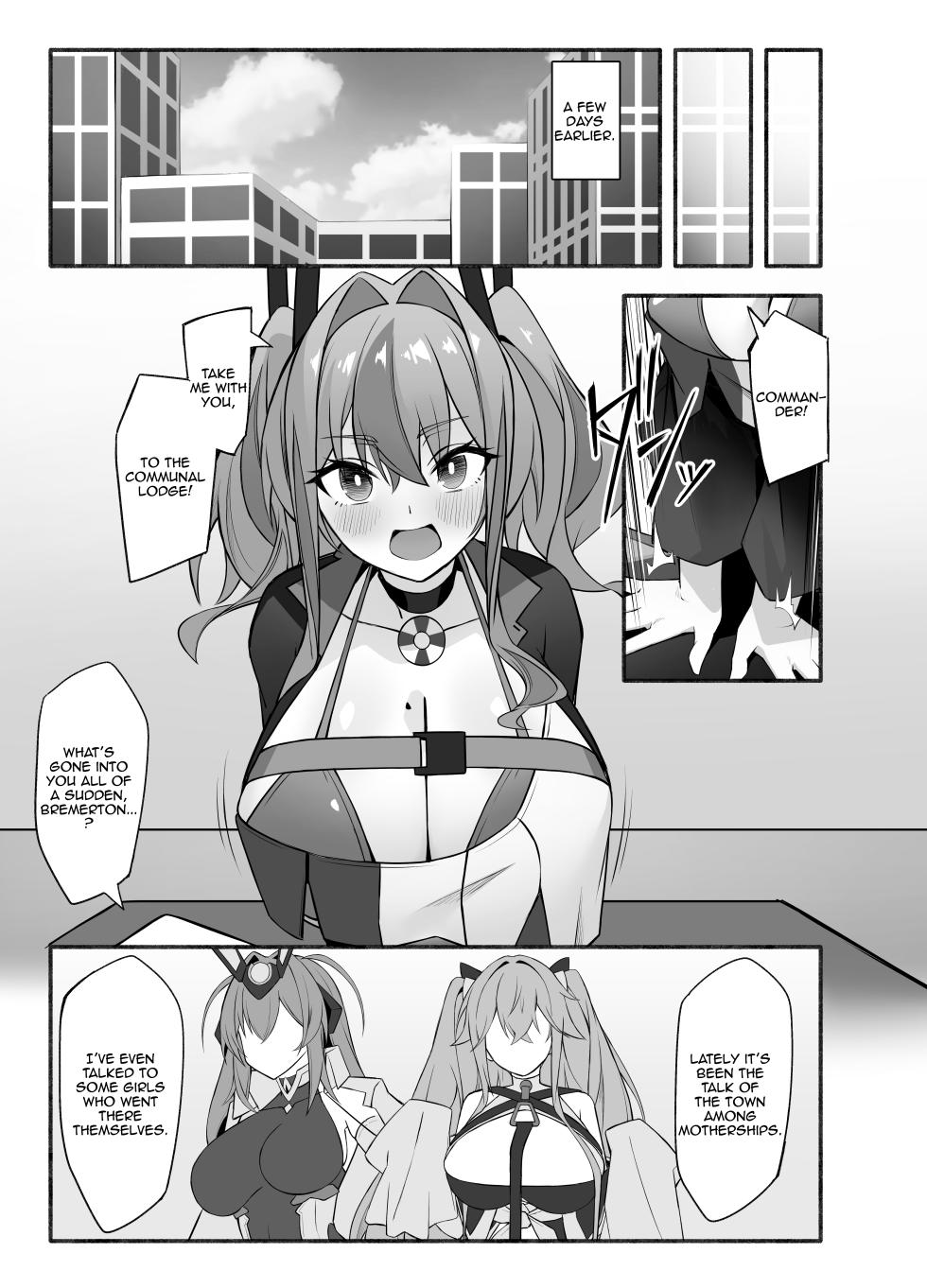 [Hirunezora (Soa Sora)] Soudanya, Honki Service | Earnest service in the consulting biz (Azur Lane) [English] [Digital] - Page 5