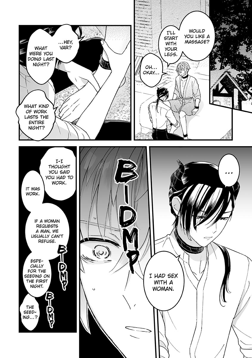 [TINGA (Kochinko)] Otoko Kishi datta kedo Oni no Saishou no Aigan Pet ni Narimashita Ch. 1-2  | A Male Knight Turned Into the Prime Minster's Pet Ch. 1-2 [English] - Page 34