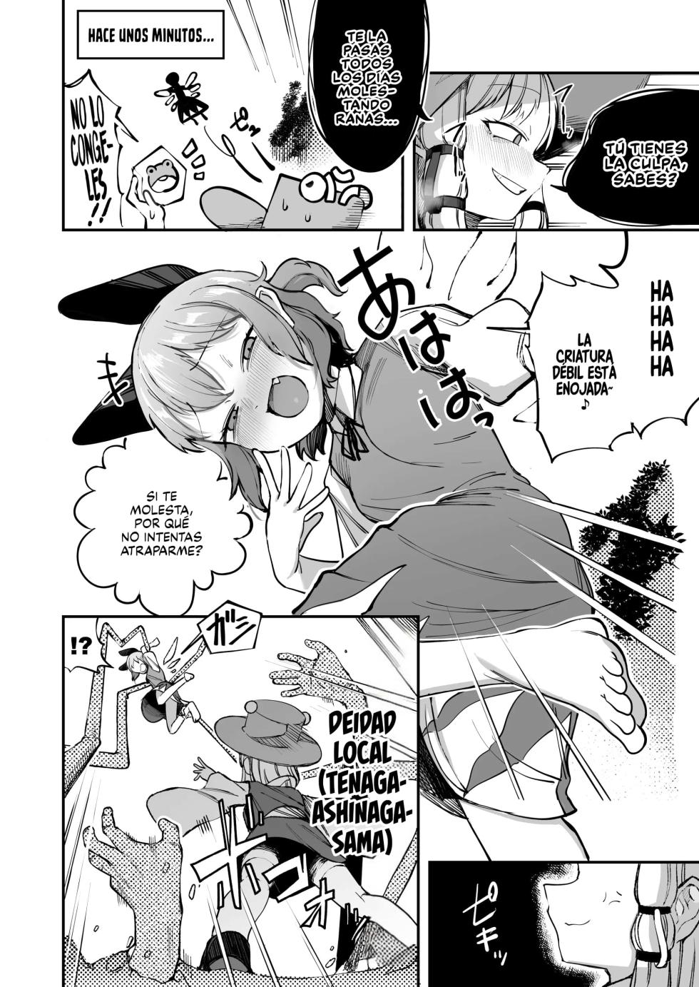[RockDoodleDo (Toriburi)] Namaiki na Cirno ga Oshioki Sareru Hanashi | LA HISTORIA DONDE LA ARROGANTE CIRNO RECIBE UN CASTIGO (Touhou Project) [Spanish] [Digital] - Page 16