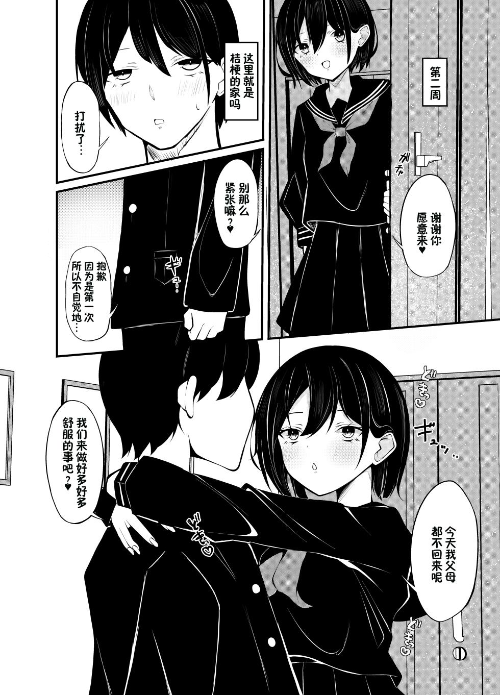 [Under Ground (Koharu)] Yuutousei Kurokami Bob Kanojo ni Genkai Sakusei Sareru Hon [Chinese] [甜族星人×廉价汉化组] - Page 21
