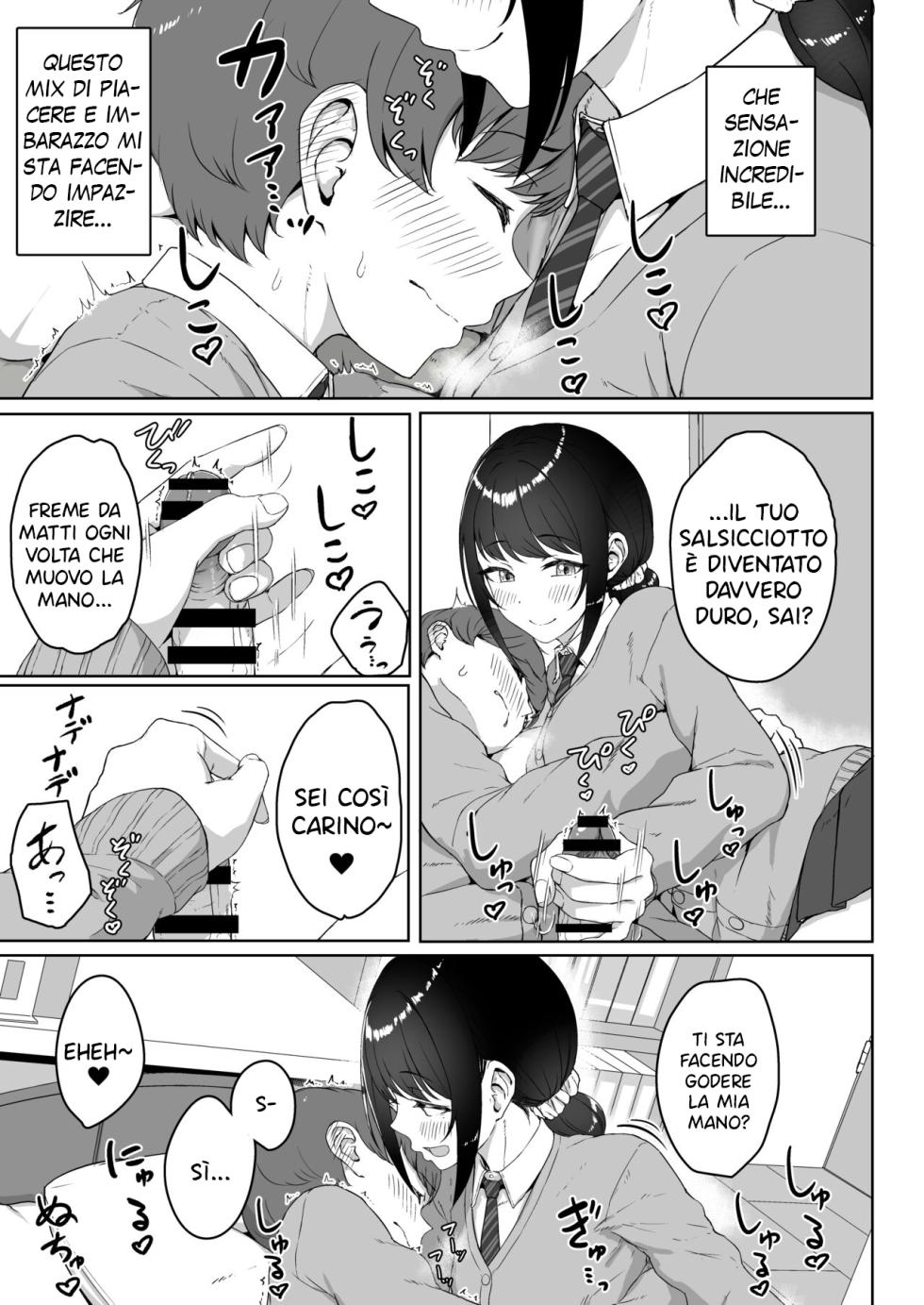 [Aoi Dennou (Aoi Tiduru)] Kouhai Kanojo ni ASMR Kiiteru no ga Baremashita | La mia giovane ragazza mi becca ad ascoltare video ASMR [Italian] [Hentai Fantasy] [Digital] - Page 16