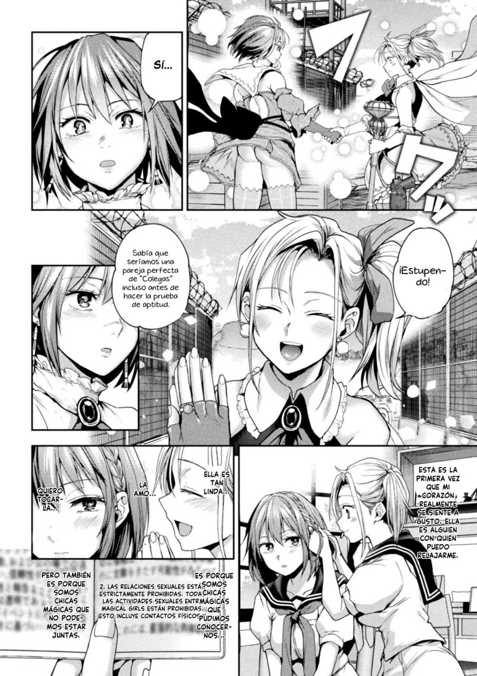 [Nagashiro Rouge]Eigyou Mahou Shoujo ga Kiss Shitara Ch. 2 Español - Page 4