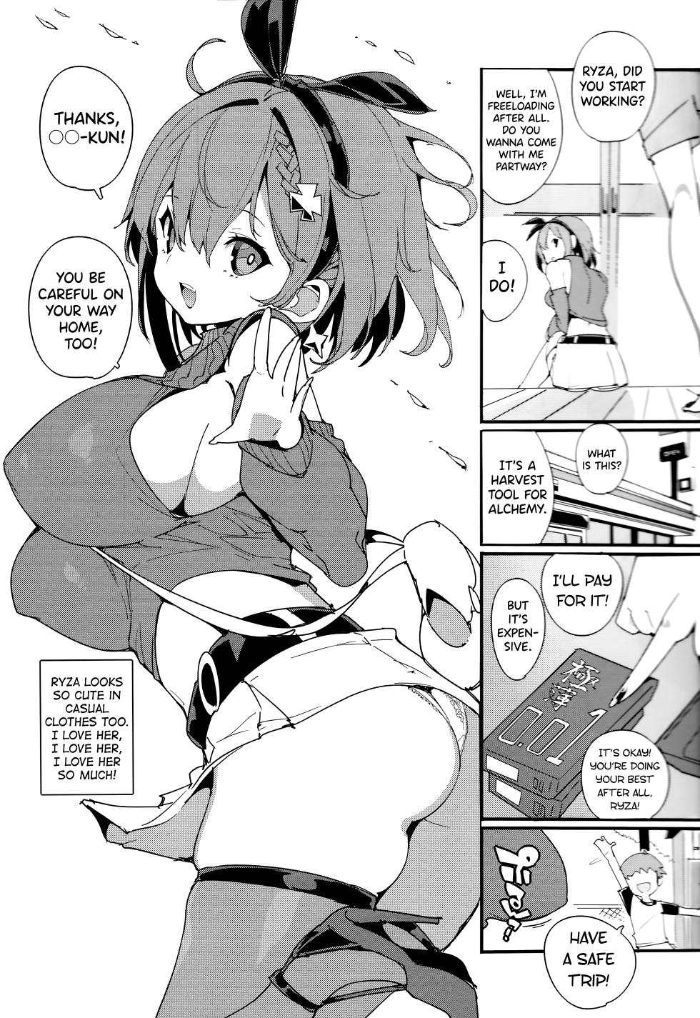 (C106) [Potato Salad (Himekuri)] Koi Shiru Kouritsu Renkin Joshi 2 (Ryza no Atelier) [English] [biribiri] - Page 12