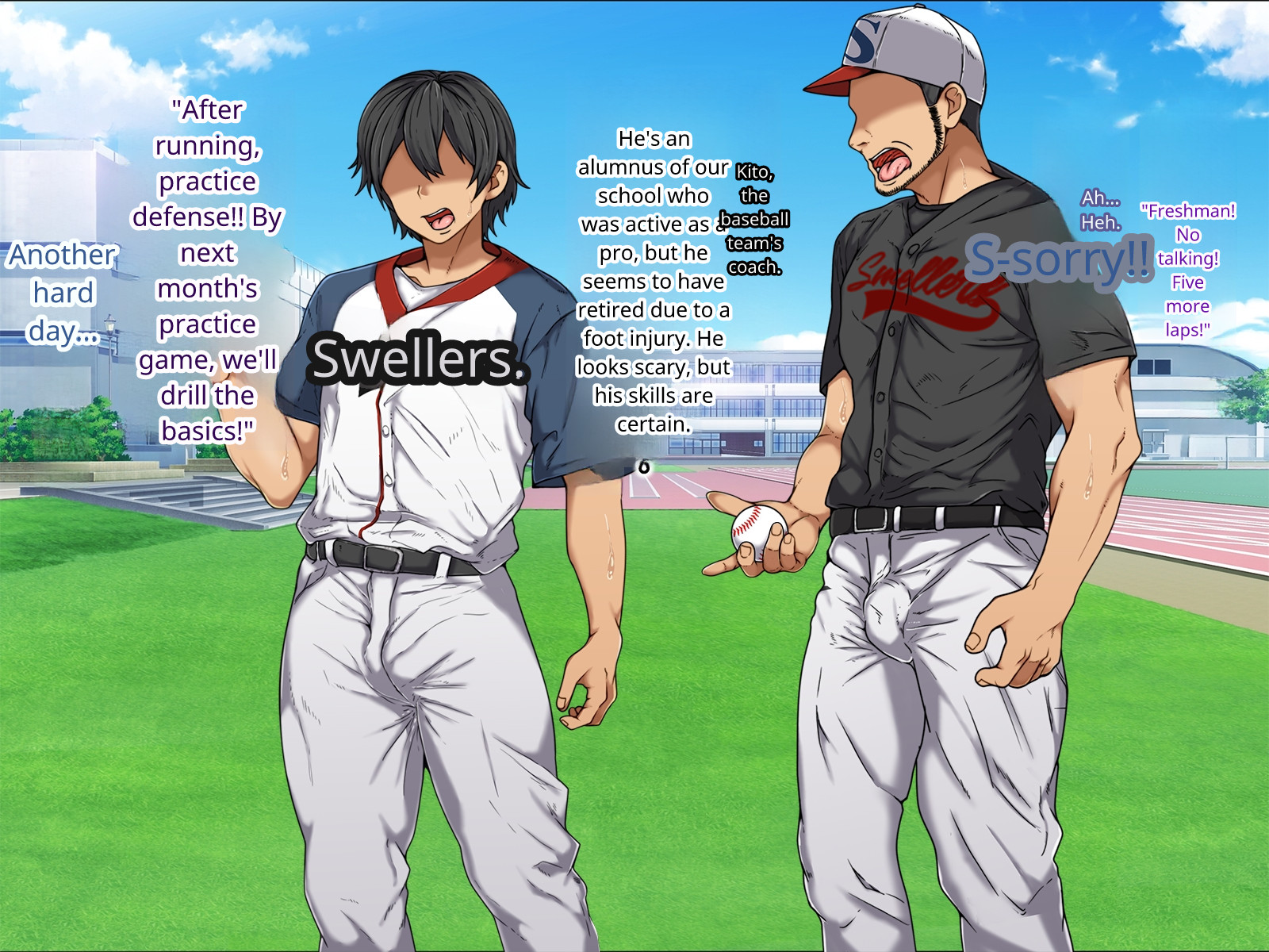 [Mushroom Shopping Street (Shioiri Numa)] The Baseball Club's Sober Mane-chan ~ She'll do anything for you, even if it's dirty? - English MTL - Page 16