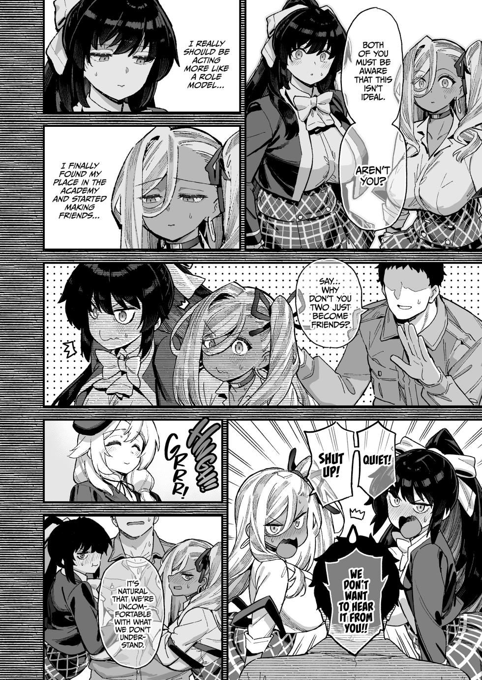 [Riku no Kotoutei (Shayo)] Oshun Jogakuen no Danyuu 3_ Backstage at Oushun Academy 3 [English] [Uncensored] - Page 7