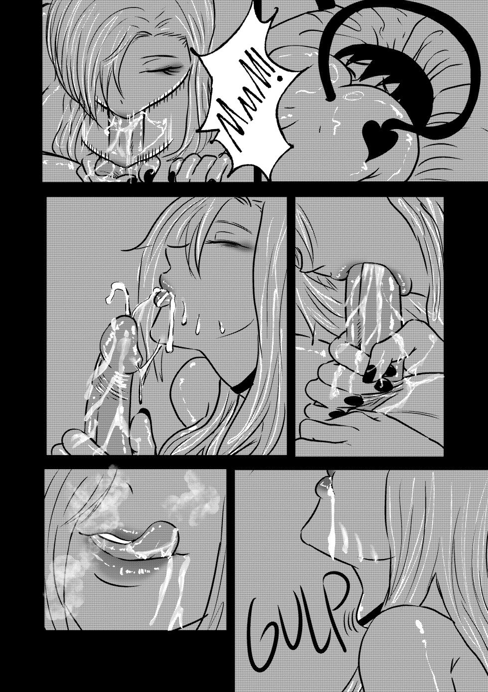 [shoulder enjoyer] Seductive Succubus Sensei Snuff Sex 2 - Page 13