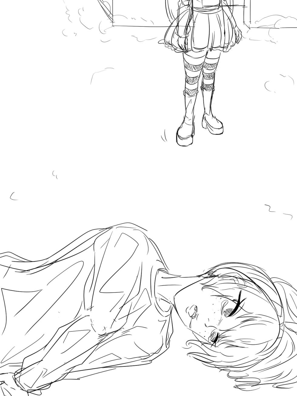 [煩悩きりく] ～悪党共に祝福を～(外伝) ラフ 1-5 - Page 25