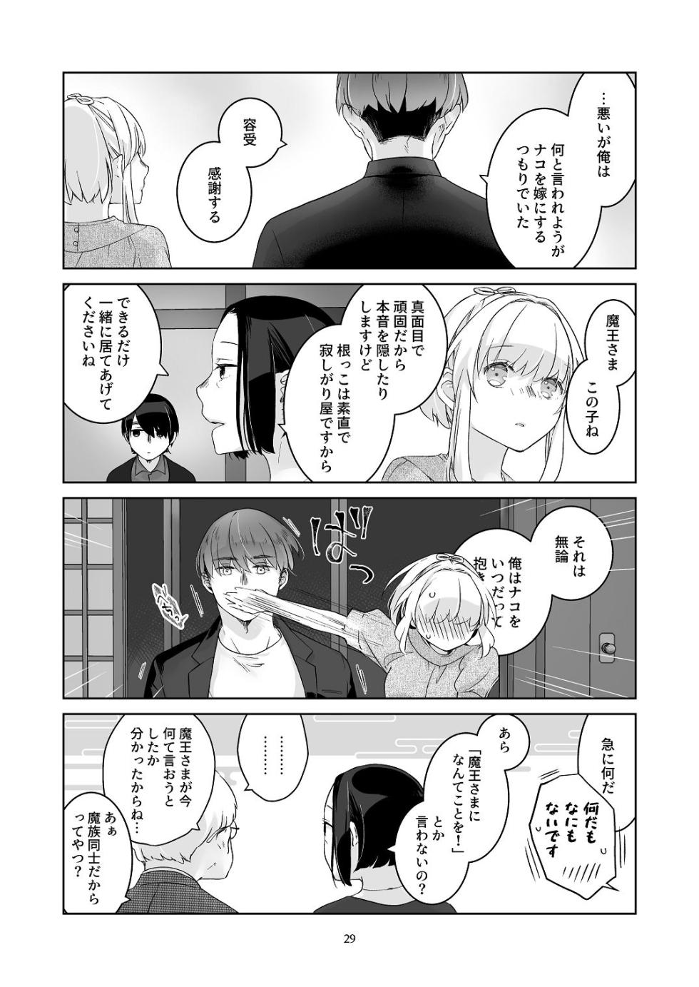 [青色観測所 (中原水芋)] 気まぐれ魔王さま、生真面目魔法少女を嫁にする。2 - Page 28