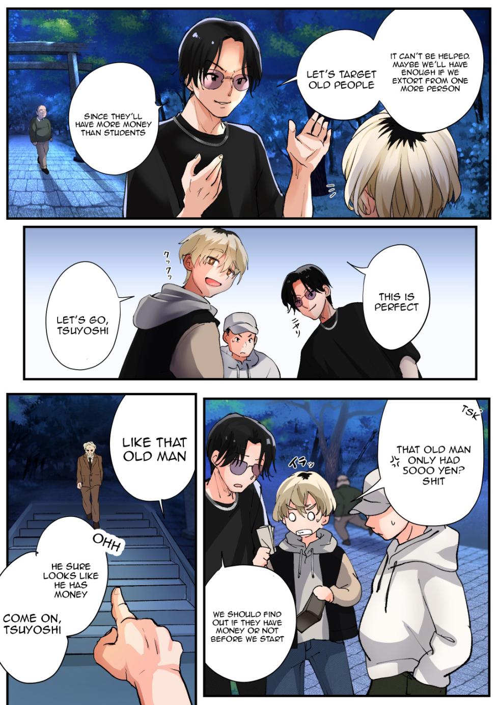 [Amuai Okashi Seisakusho (Kaiware Daikon, Tsukumaru)] Mukui wa TS Shinbatsu! Furyou Shounen-tachi no Matsuro - Page 4