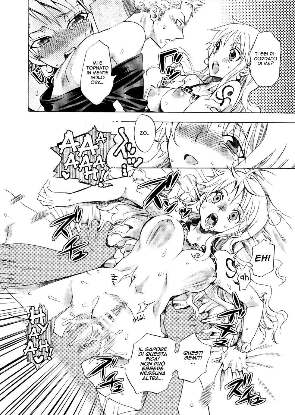 (C79) [Kurione-sha (YU-RI)] Seichou Shimashita. | Sei cosi Cresciuta (ONE PIECE) [Italian] - Page 15