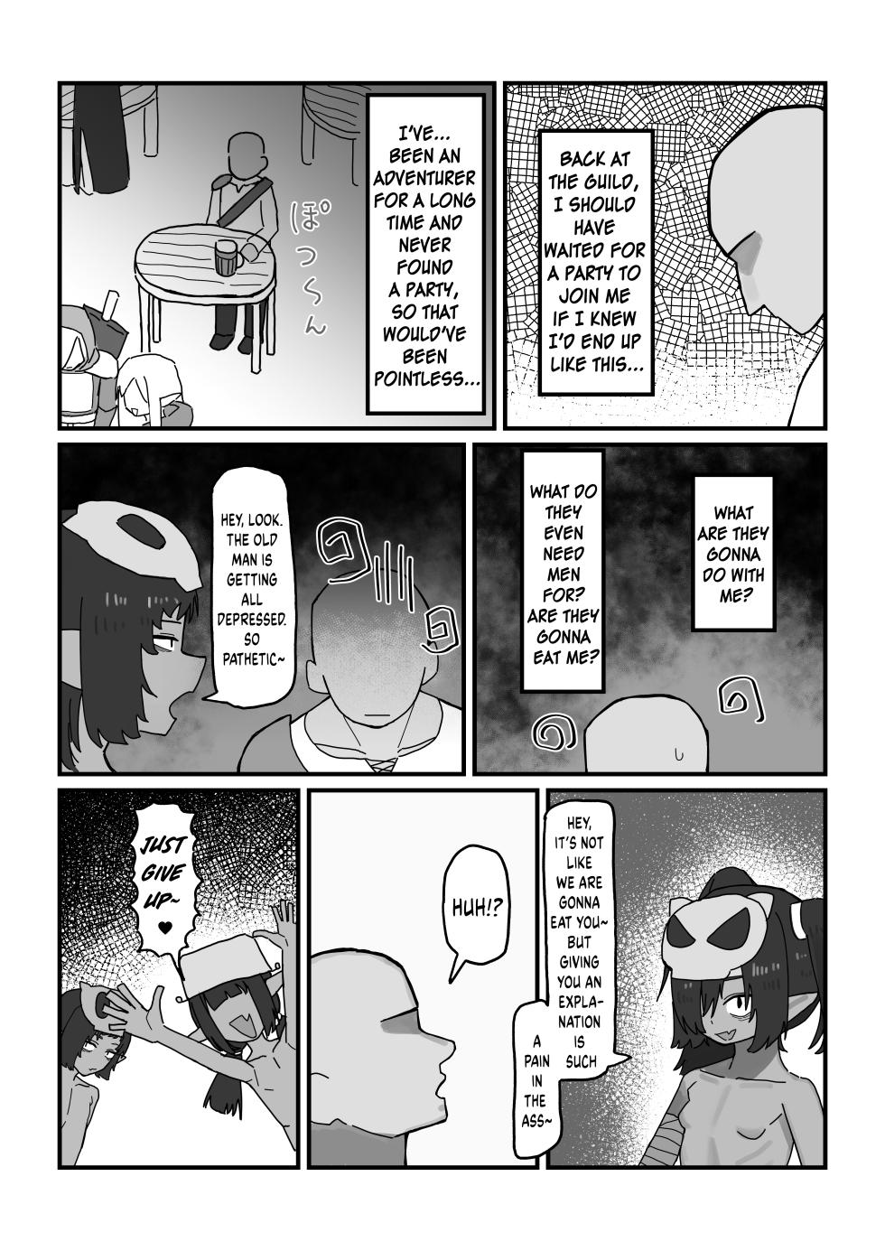 [.exe] Mesu Goblin vs Tei Level Zako Ossan Bokensha - The Bratty Goblins VS the Loser Adventurer [English] - Page 5