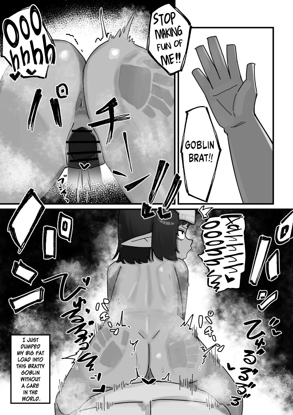 [.exe] Mesu Goblin vs Tei Level Zako Ossan Bokensha - The Bratty Goblins VS the Loser Adventurer [English] - Page 25
