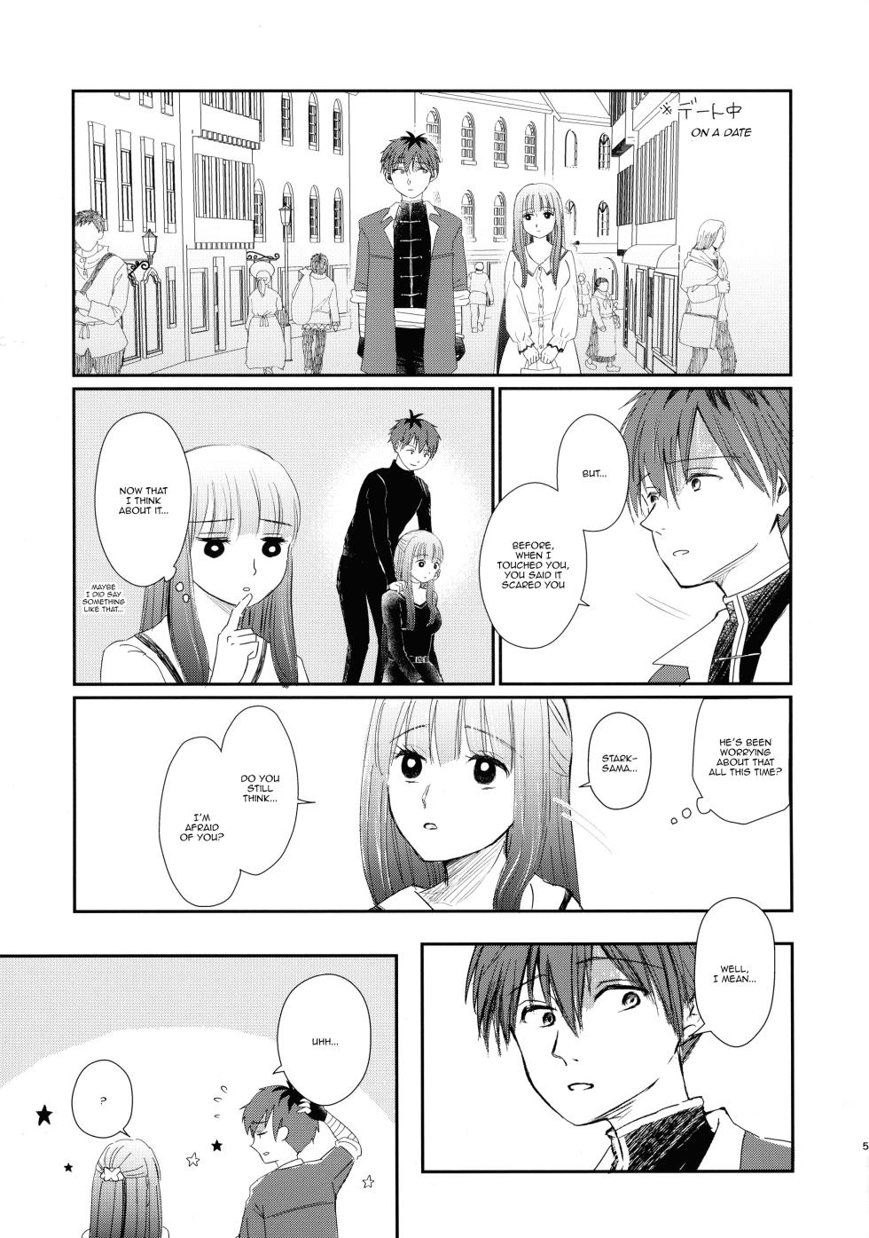 (C106) [Sandone (Yu-ki)] Kimi ni Fure, - Feeling you will change everything. (Sousou no Frieren) [English] [kireiTL] - Page 4