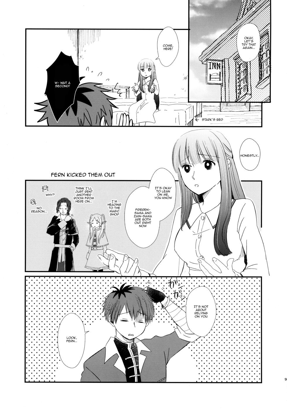(C106) [Sandone (Yu-ki)] Kimi ni Fure, - Feeling you will change everything. (Sousou no Frieren) [English] [kireiTL] - Page 8