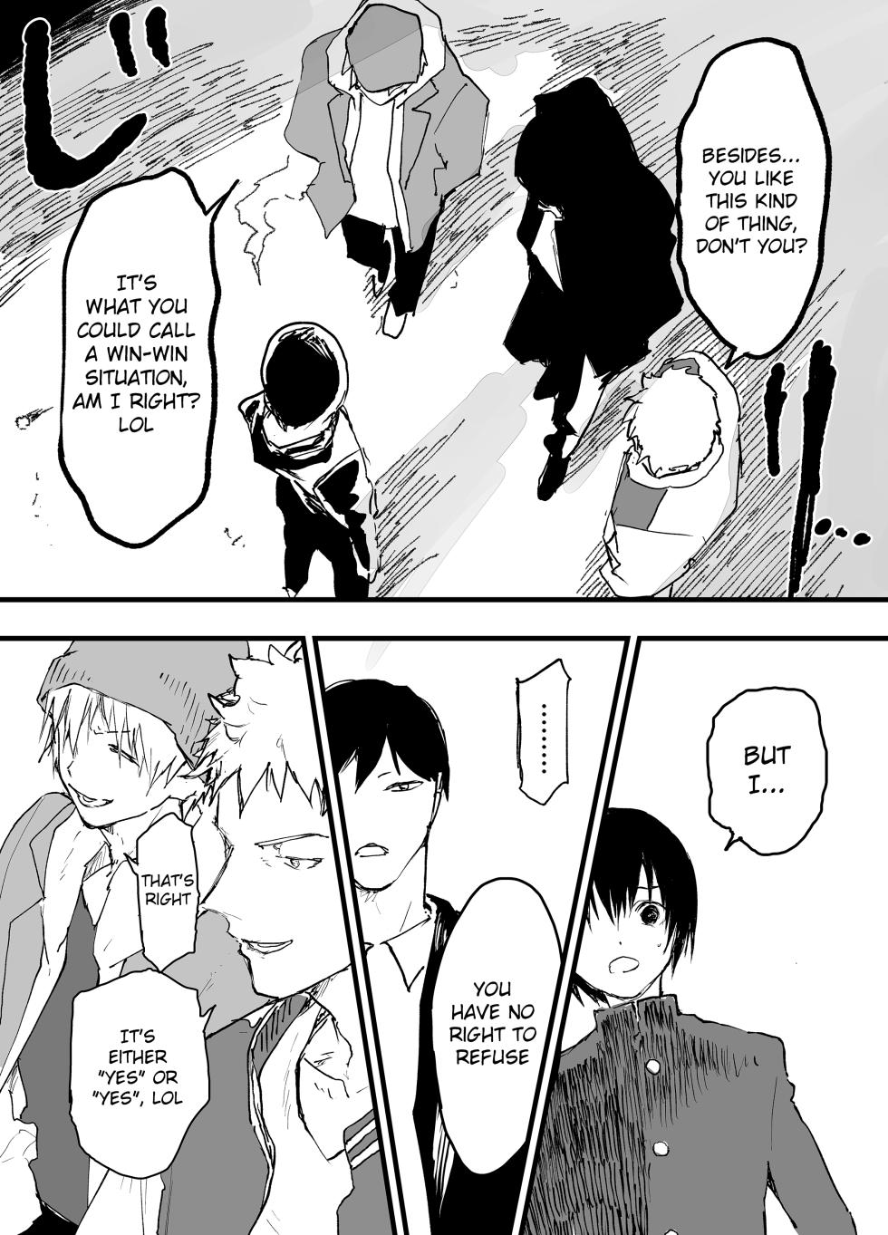 [AOQLO (orukoa)] Hatsutaiken wa Rinkan Rape Kitouzeme! Seidorei Choukyou Mesuochi Jigoku! [English] {Chin²} [Digital] - Page 13