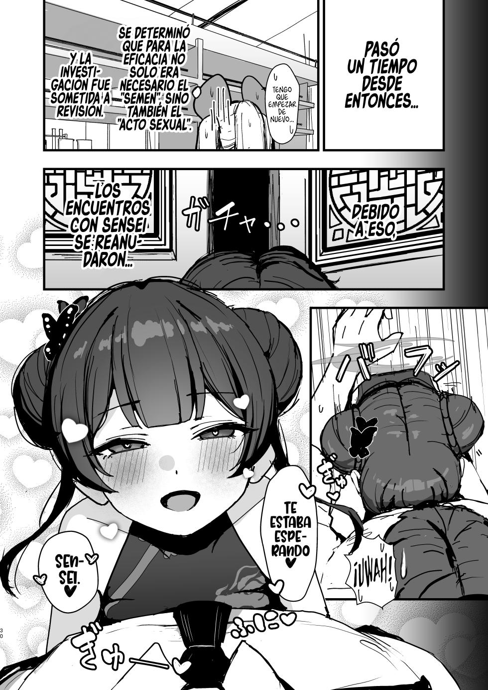 [NikomiC Ramen (Nichijou)] Ryuuge Kisaki no Sakusei Kiroku - Ryuka Kisaki's Sperm Milking Record (Blue Archive)  [Spanish] [Rakuen Translations]  [Digital] - Page 29