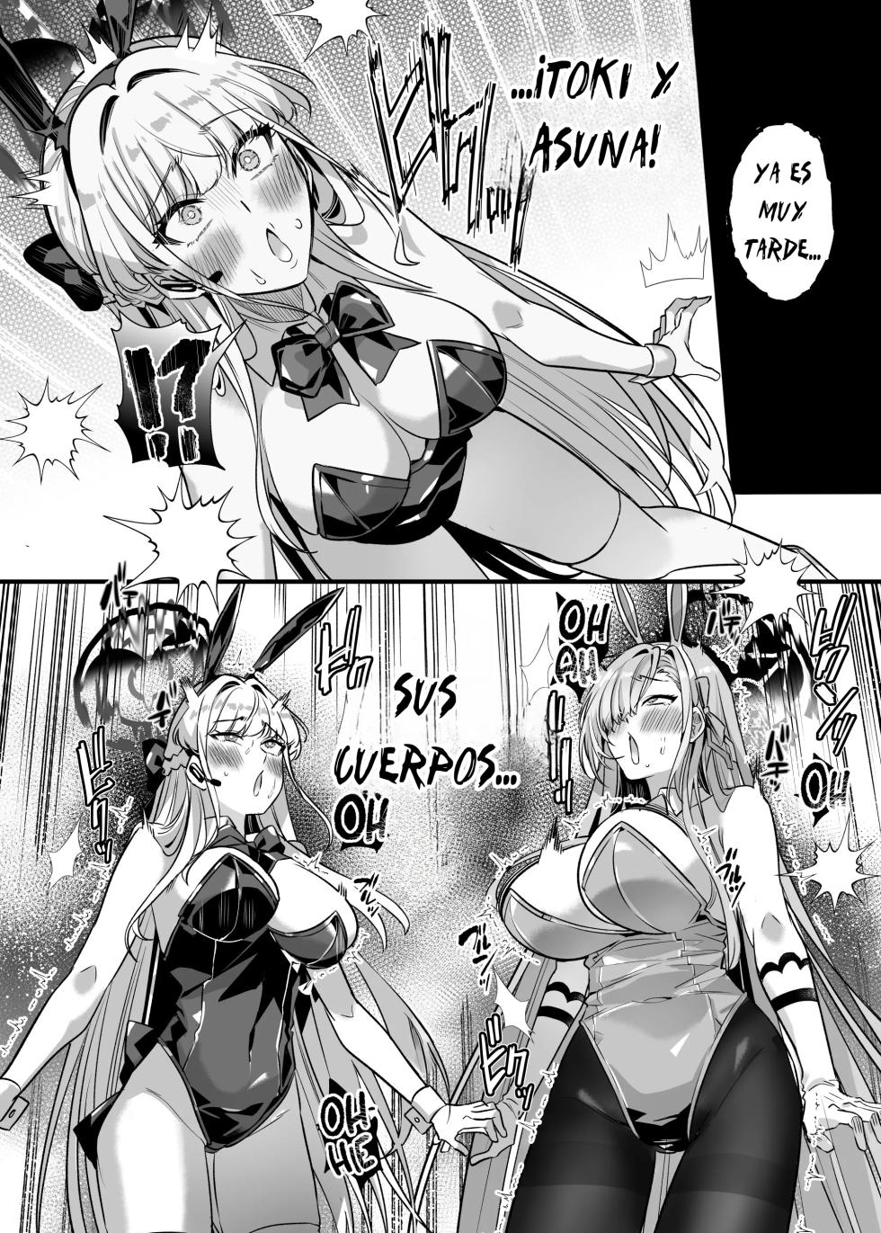 [Hyoui Lover (Duokuma)] Hyoui Archive ~Asuna & Toki no Baai~ | Possession Archive el caso de Asuna y Toki~ (Blue Archive) [Spanish] [Nero] [Digital] - Page 7