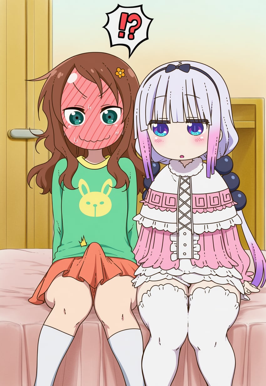Futa Riko X Kanna [AI generated] - Page 1