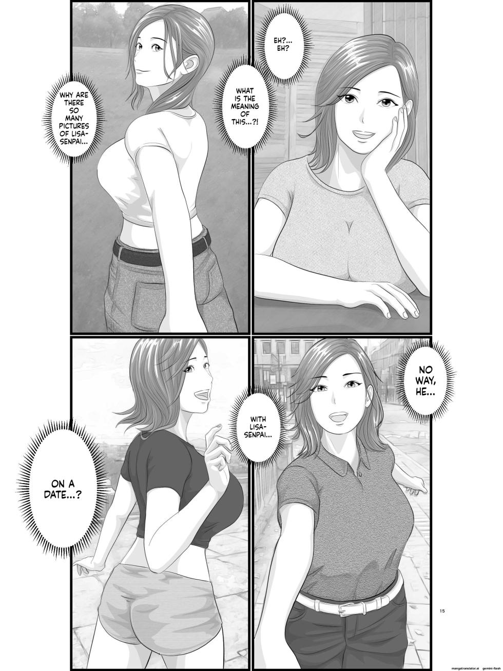 [Orange Mimosa] Akogare no Hito wa Mou Owari! Daigakusei - Lisa Hen - Page 16