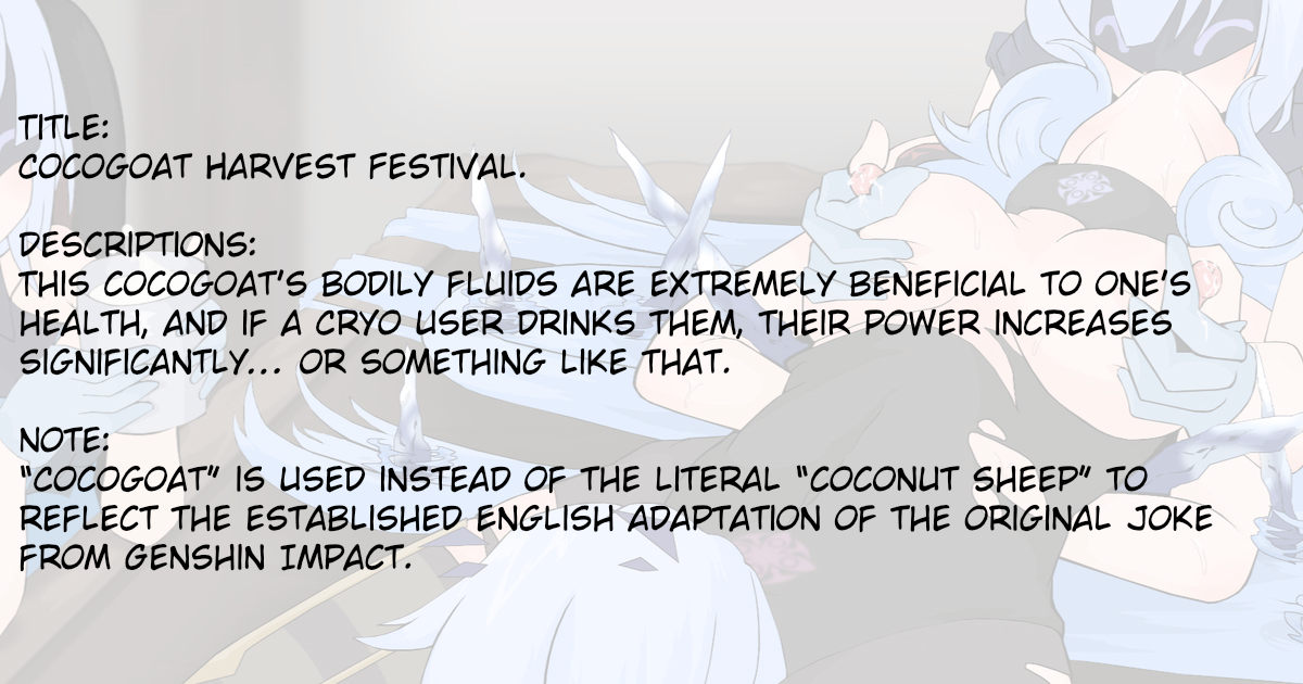Cocogoat Harvest Festival [Ttptt] [translated] - Page 2