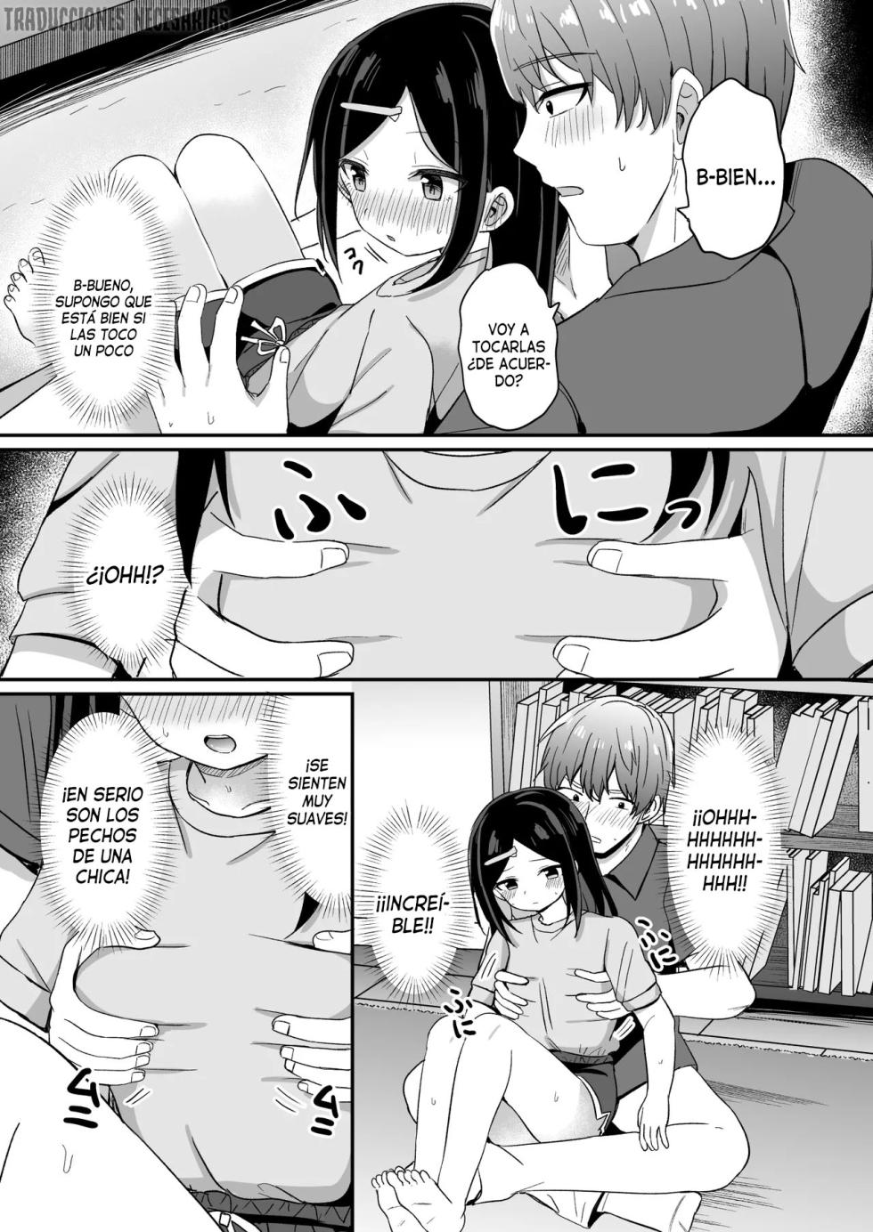 [Story Circle (Tonari)] Giri no Otouto ga TS shita noni Kyorikan ga Kawaranakute Yabai!? | Mi hermanastro se sometió a una cirugía de cambio de sexo, pero nuestra relación no ha cambiado en absoluto ¡Lo cual es preocupante! [Spanish] [Traducciones Necesarias] [Digital] - Page 8